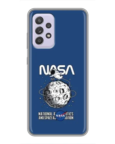 Чехол для Samsung Galaxy A52s 5G (A528) с картинкой «NASA — лунная миссия» Чехол для Samsung Galaxy A52s 5G (A528) с картинкой «NASA — лунная миссия»
