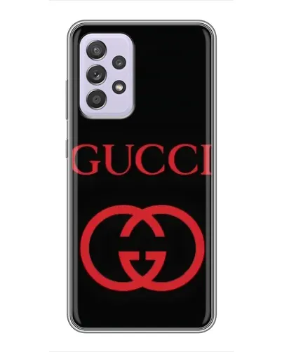 Чехол для Samsung Galaxy A52s 5G (A528) с картинкой «Gucci — красный логотип» Чехол для Samsung Galaxy A52s 5G (A528) с картинкой «Gucci — красный логотип»