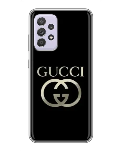Чехол для Samsung Galaxy A52s 5G (A528) с картинкой «Gucci — золото на черном» Чехол для Samsung Galaxy A52s 5G (A528) с картинкой «Gucci — золото на черном»