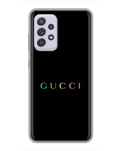 Чехол для Samsung Galaxy A52s 5G (A528) с картинкой «Gucci — неоновый минимализм» Чехол для Samsung Galaxy A52s 5G (A528) с картинкой «Gucci — неоновый минимализм»