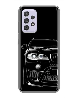 Чехол для Samsung Galaxy A52s 5G (A528) с картинкой «Темный силуэт BMW» Чехол для Samsung Galaxy A52s 5G (A528) с картинкой «Темный силуэт BMW»