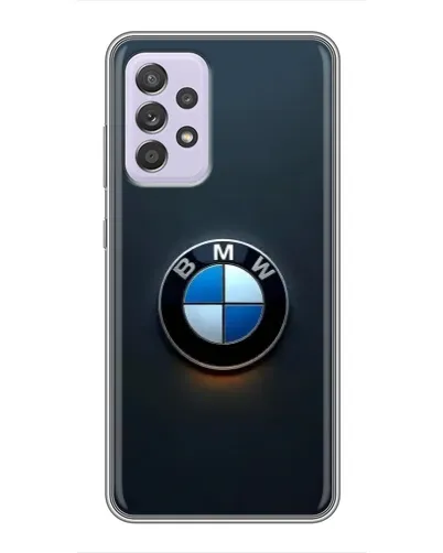 Чехол для Samsung Galaxy A52s 5G (A528) с картинкой «Логотип BMW — минимализм»