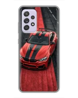 Чехол для Samsung Galaxy A52s 5G (A528) с картинкой «BMW на красной дорожке» Чехол для Samsung Galaxy A52s 5G (A528) с картинкой «BMW на красной дорожке»