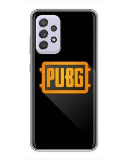 Чехол для Samsung Galaxy A52s 5G (A528) с картинкой «PUBG — рамка лого»