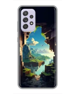 Чехол для Samsung Galaxy A52s 5G (A528) с картинкой «Вид из пещеры»