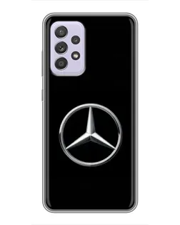Чехол для Samsung Galaxy A52s 5G (A528) с картинкой «Mercedes классический лого»