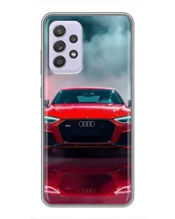 Чехол для Samsung Galaxy A52s 5G (A528) с картинкой «Audi RS — красный стиль» Чехол для Samsung Galaxy A52s 5G (A528) с картинкой «Audi RS — красный стиль»