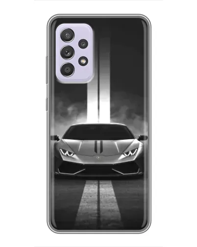Чехол для Samsung Galaxy A52s 5G (A528) с картинкой «Lamborghini симметрия дорог»