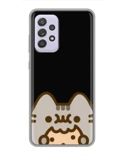 Чохол для Samsung Galaxy A52s 5G (A528) з картинкою «Пушин на чорному» Чохол для Samsung Galaxy A52s 5G (A528) з картинкою «Пушин на чорному»