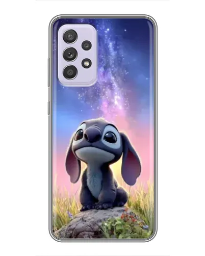 Чехол для Samsung Galaxy A52s 5G (A528) с картинкой «Стич на рассвете»