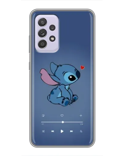 Чехол для Samsung Galaxy A52s 5G (A528) с картинкой «Музыкальный Stitch»