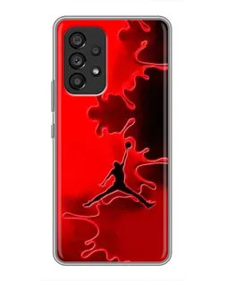 Чехол для Samsung Galaxy A53 (5G) с картинкой «Jordan Red Smoke» Чехол для Samsung Galaxy A53 (5G) с картинкой «Jordan Red Smoke»