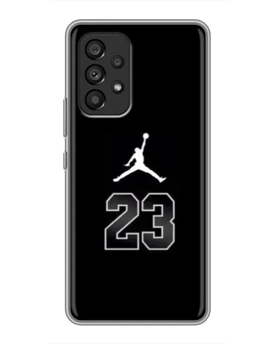 Чехол для Samsung Galaxy A53 (5G) с картинкой «Jordan Flight 23» Чехол для Samsung Galaxy A53 (5G) с картинкой «Jordan Flight 23»