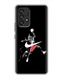 Чехол для Samsung Galaxy A53 (5G) с картинкой «Jordan Jumpman» Чехол для Samsung Galaxy A53 (5G) с картинкой «Jordan Jumpman»