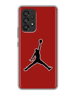 Чехол для Samsung Galaxy A53 (5G) с картинкой «Jordan Red Back» Чехол для Samsung Galaxy A53 (5G) с картинкой «Jordan Red Back»
