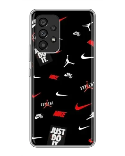 Чехол для Samsung Galaxy A53 (5G) с картинкой «Nike Mix Pattern» Чехол для Samsung Galaxy A53 (5G) с картинкой «Nike Mix Pattern»