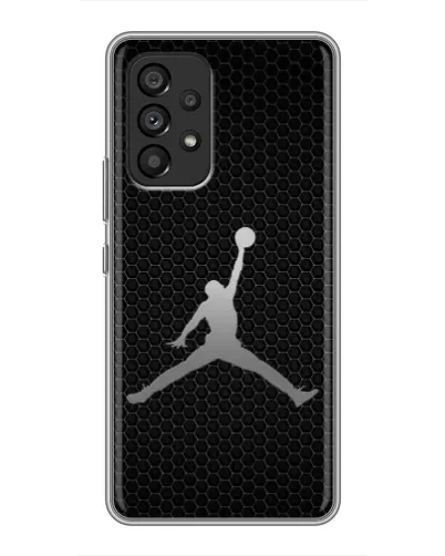 Чехол для Samsung Galaxy A53 (5G) с картинкой «Jordan Dark Carbon» Чехол для Samsung Galaxy A53 (5G) с картинкой «Jordan Dark Carbon»