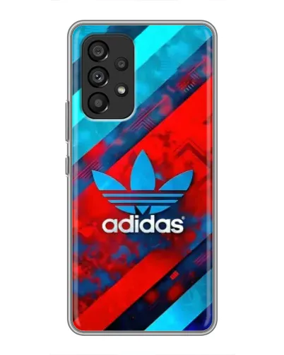 Чехол для Samsung Galaxy A53 (5G) с картинкой «Абстракция Adidas» Чехол для Samsung Galaxy A53 (5G) с картинкой «Абстракция Adidas»