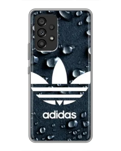 Чехол для Samsung Galaxy A53 (5G) с картинкой «Adidas Trefoil Blue» Чехол для Samsung Galaxy A53 (5G) с картинкой «Adidas Trefoil Blue»