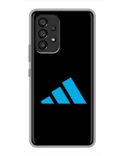 Чехол для Samsung Galaxy A53 (5G) с картинкой «Adidas Cyan Logo» Чехол для Samsung Galaxy A53 (5G) с картинкой «Adidas Cyan Logo»