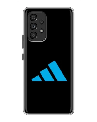 Чехол для Samsung Galaxy A53 (5G) с картинкой «Adidas Cyan Logo» Чехол для Samsung Galaxy A53 (5G) с картинкой «Adidas Cyan Logo»