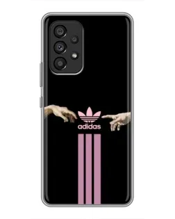Чехол для Samsung Galaxy A53 (5G) с картинкой «Adidas Hands» Чехол для Samsung Galaxy A53 (5G) с картинкой «Adidas Hands»