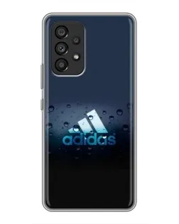 Чехол для Samsung Galaxy A53 (5G) с картинкой «Adidas Water Drops» Чехол для Samsung Galaxy A53 (5G) с картинкой «Adidas Water Drops»