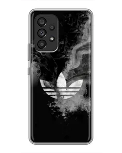 Чехол для Samsung Galaxy A53 (5G) с картинкой «Абстрактный дым Adidas» Чехол для Samsung Galaxy A53 (5G) с картинкой «Абстрактный дым Adidas»