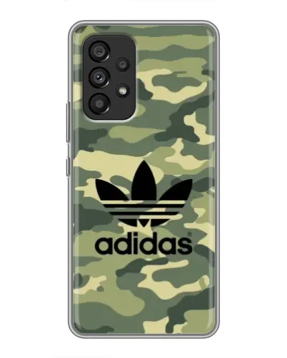 Чехол для Samsung Galaxy A53 (5G) с картинкой «Милитари стиль Adidas» Чехол для Samsung Galaxy A53 (5G) с картинкой «Милитари стиль Adidas»