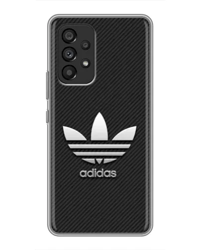Чехол для Samsung Galaxy A53 (5G) с картинкой «Adidas Карбоновая текстура» Чехол для Samsung Galaxy A53 (5G) с картинкой «Adidas Карбоновая текстура»