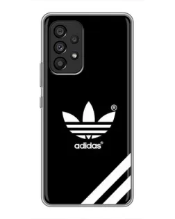 Чехол для Samsung Galaxy A53 (5G) с картинкой «Adidas с диагональными полосами»