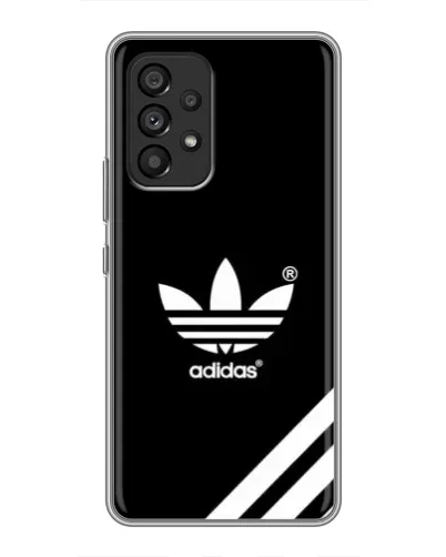Чехол для Samsung Galaxy A53 (5G) с картинкой «Adidas с диагональными полосами» Чехол для Samsung Galaxy A53 (5G) с картинкой «Adidas с диагональными полосами»