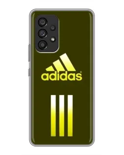 Чехол для Samsung Galaxy A53 (5G) с картинкой «Оливковый градиент Adidas»