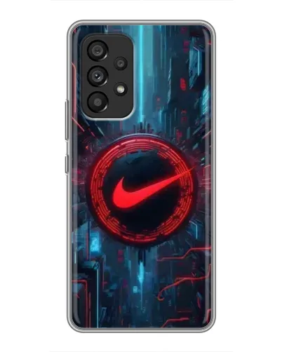 Чехол для Samsung Galaxy A53 (5G) с картинкой «Техногенный стиль Nike» Чехол для Samsung Galaxy A53 (5G) с картинкой «Техногенный стиль Nike»