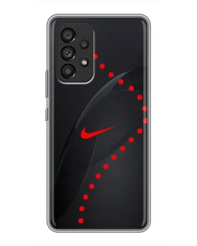 Чехол для Samsung Galaxy A53 (5G) с картинкой «Абстрактный дизайн Nike» Чехол для Samsung Galaxy A53 (5G) с картинкой «Абстрактный дизайн Nike»