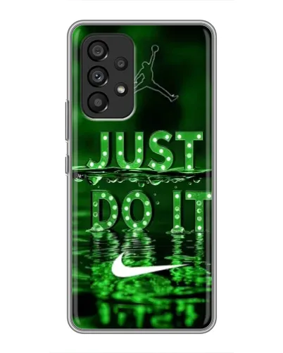 Чехол для Samsung Galaxy A53 (5G) с картинкой «Зеленый неоновый Nike» Чехол для Samsung Galaxy A53 (5G) с картинкой «Зеленый неоновый Nike»