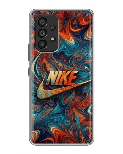 Чехол для Samsung Galaxy A53 (5G) с картинкой «Nike в абстракции» Чехол для Samsung Galaxy A53 (5G) с картинкой «Nike в абстракции»