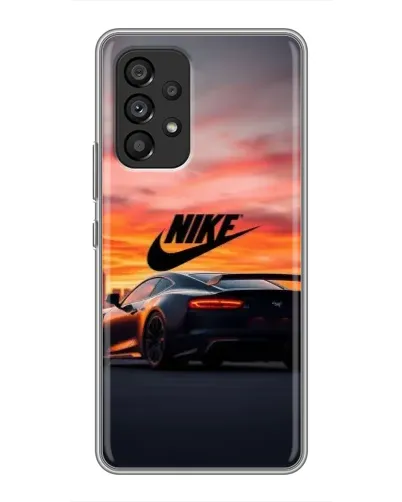 Чехол для Samsung Galaxy A53 (5G) с картинкой «Nike и суперкар» Чехол для Samsung Galaxy A53 (5G) с картинкой «Nike и суперкар»