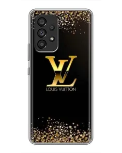 Чехол для Samsung Galaxy A53 (5G) с картинкой «LV — золотые искры»