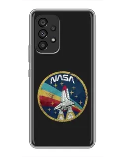 Чехол для Samsung Galaxy A53 (5G) с картинкой «NASA — эмблема миссии»