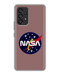 Чехол для Samsung Galaxy A53 (5G) с картинкой «NASA — ретро космос»
