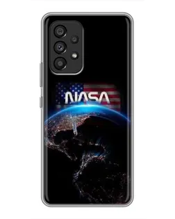 Чехол для Samsung Galaxy A53 (5G) с картинкой «Земля из космоса NASA»