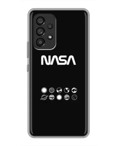 Чехол для Samsung Galaxy A53 (5G) с картинкой «NASA — технический принт» Чехол для Samsung Galaxy A53 (5G) с картинкой «NASA — технический принт»