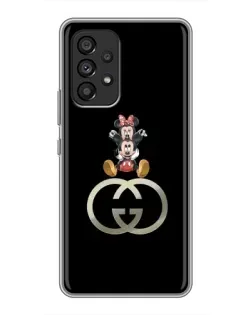 Чехол для Samsung Galaxy A53 (5G) с картинкой «Минни Маус на лого» Чехол для Samsung Galaxy A53 (5G) с картинкой «Минни Маус на лого»