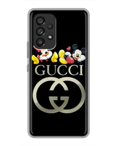 Чехол для Samsung Galaxy A53 (5G) с картинкой «Gucci — герои Disney»
