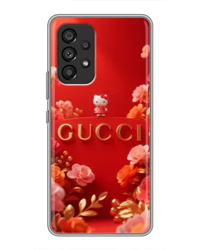 Чехол для Samsung Galaxy A53 (5G) с картинкой «Gucci — золотой сад»