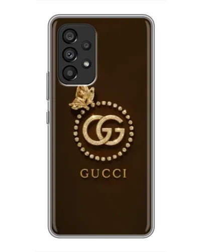 Чехол для Samsung Galaxy A53 (5G) с картинкой «Gucci — золотая бабочка»