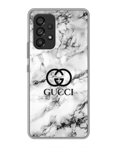 Чехол для Samsung Galaxy A53 (5G) с картинкой «Gucci — мраморный шик»