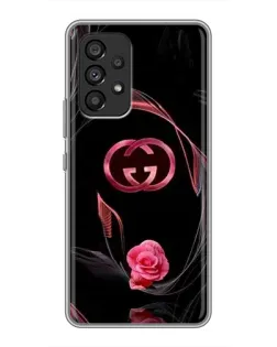 Чехол для Samsung Galaxy A53 (5G) с картинкой «Gucci — неоновая роза» Чехол для Samsung Galaxy A53 (5G) с картинкой «Gucci — неоновая роза»