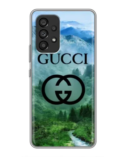 Чехол для Samsung Galaxy A53 (5G) с картинкой «Gucci — горный пейзаж»